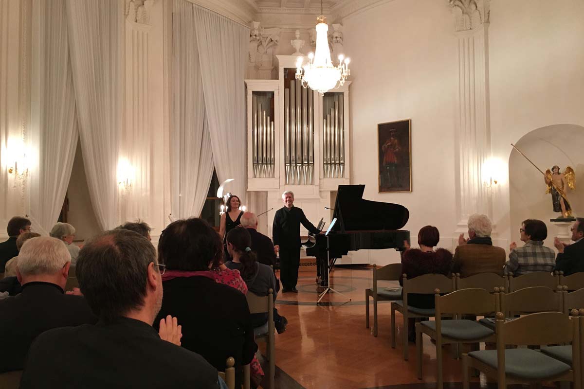 Prof. Judith Ingolfsson, Violine & Vladimir Stoupel, Klavier